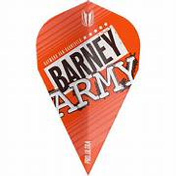 Target Barney Army Pro. Ultra Orange Vapor Flights - Vapor Target Barney Army Pro. Ultra Orange Vapor Flights - Vapor