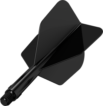 Mission Force 90 - New Moulded Flight & Shaft System -Black- Standard No6-Short Mission Force 90 - New Moulded Flight & Shaft System -Black- Standard No6-Short