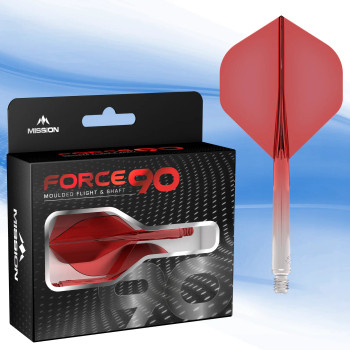 Mission Force 90 Gradient - Transparent Red-No2-Medium Mission Force 90 Gradient - Transparent Red-No2-Medium