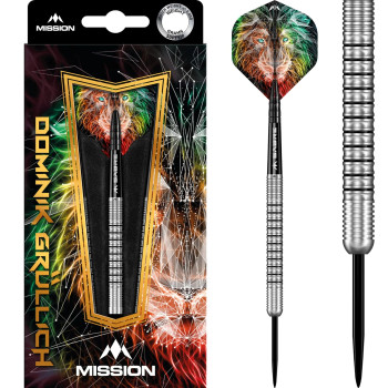 Mission Dominik Grüllich Steel Tip Darts 21.5g