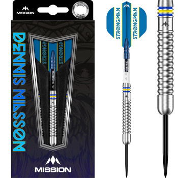 Mission Dennis Nilsson - Steel Tip - 95% Tungsten - Silver 25g Mission Dennis Nilsson - Steel Tip - 95% Tungsten - Silver 25g