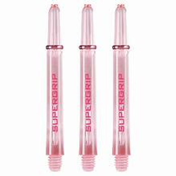 Harrows Supergrip Midi Clear Pink Shafts Harrows Supergrip Midi Clear Pink Shafts