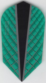 5 sets Harrows Quantum-X Slim Flights, Jade 5 sets Harrows Quantum-X Slim Flights, Jade