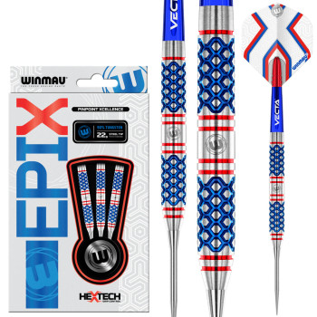 Winmau Epix Steel Tip Darts 22g