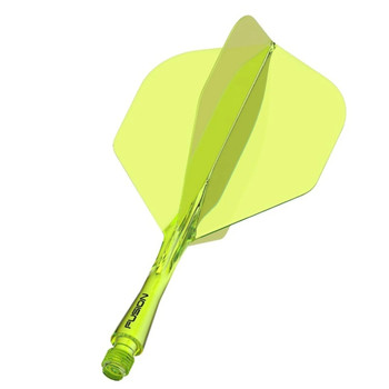 Winmau Fusion Neon Yellow NO2 Flights Intermediate Winmau Fusion Neon Yellow NO2 Flights Intermediate