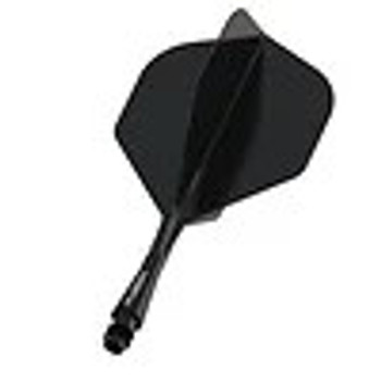 Winmau Fusion Solid Black NO2 Flights Intermediate Winmau Fusion Solid Black NO2 Flights Intermediate