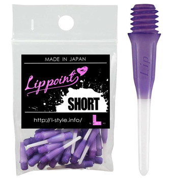 L-style Short Lippoint 2-tone Purple L-style Short Lippoint 2-tone Purple