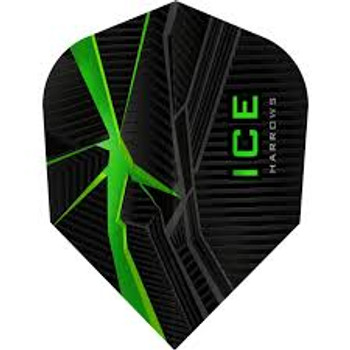 5 sets Harrows ICE Standard - Green/Black 5 sets Harrows ICE Standard - Green/Black