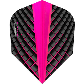 5 sets Harrows QUANTUM Standard - Pink/Black 5 sets Harrows QUANTUM Standard - Pink/Black