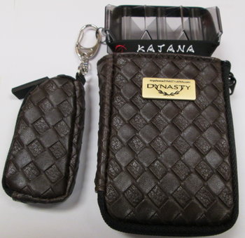 Dynasty / L-Style SAYA Case - Check Brown Dynasty / L-Style SAYA Case - Check Brown