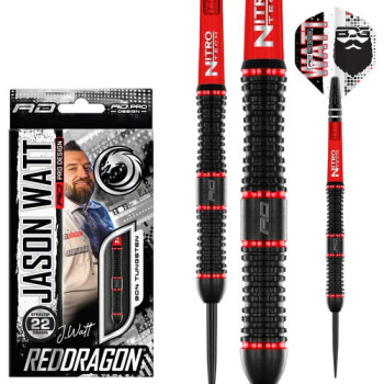 Red Dragon Jason Watt Steel Tip Darts 22g