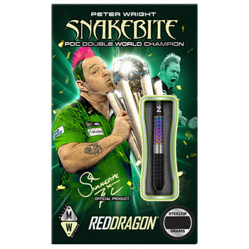 Red Dragon Peter Wright Corra Steel Tip Darts 24g