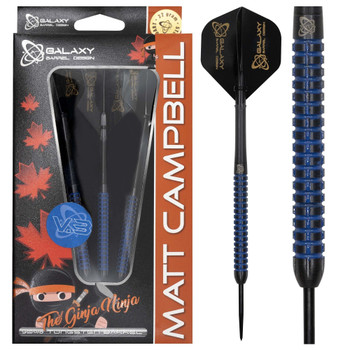 NEW Galaxy Barrels Matt "Ginja Ninja" Campbell V.3 Steel Tip - 22g NEW Galaxy Barrels Matt "Ginja Ninja" Campbell V.3 Steel Tip - 22g