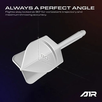GOAT Air NO6 Darts Flights White - Medium GOAT Air NO6 Darts Flights White - Medium
