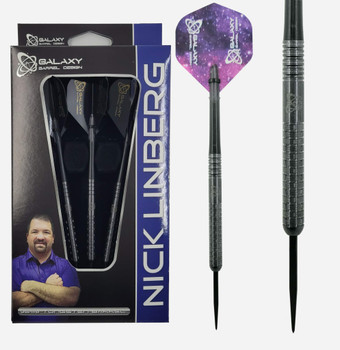 Galaxy Nick Linberg V2 Steel Tip Darts - 22g