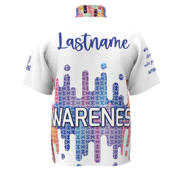 Galaxy L Autism Awareness Suport Jersey- White