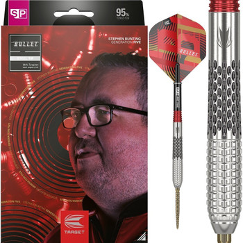 Target Stephen Bunting G5 Swiss Point Steel Tip Darts - 23g