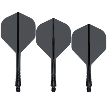 Mission Vortex 90 No6 Short Clear Black