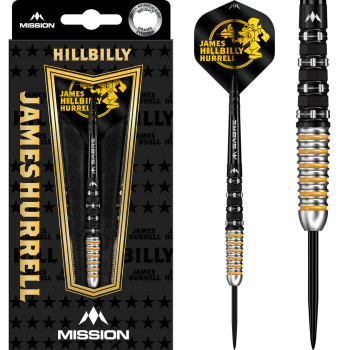 Mission James Hurrell V2 Steel Tip Darts - 22g