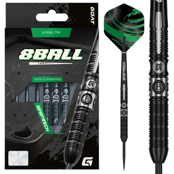 GOAT 8Ball Steel Tip Darts - 22g