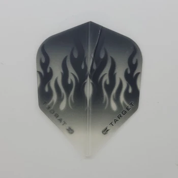 Target Pro 100 Black Flames-Clear No6