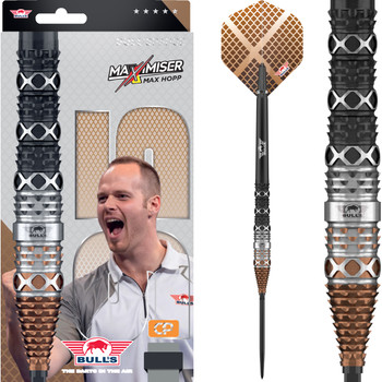 Bull's Max Hopp CP Steel Tip Darts - 23g