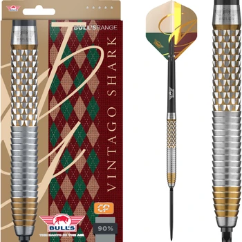 Bull's Vintago Shark CP Steel Tip Darts - 22g