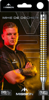 Mission Mike De Decker V2 Steel Tip Darts - 22g