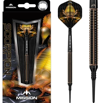 Mission Scorpion Soft Tip Darts - 19g`