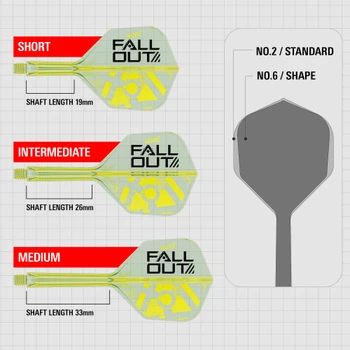 Target Luke Littler Fallout K-Flex Flight System - No6 Intermediate