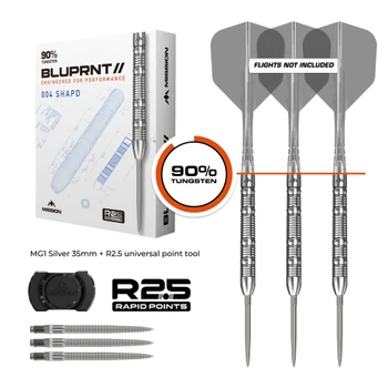 Mission BLUPRNT SHAPD R2.5 Steel Tip Darts - 23g