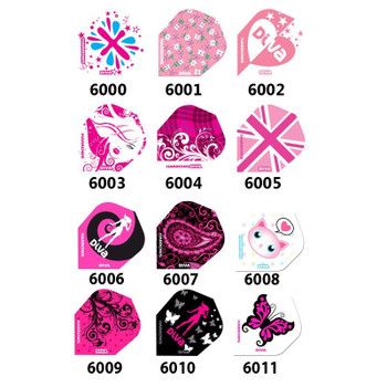 Harrows Diva Tartan Standard Flights