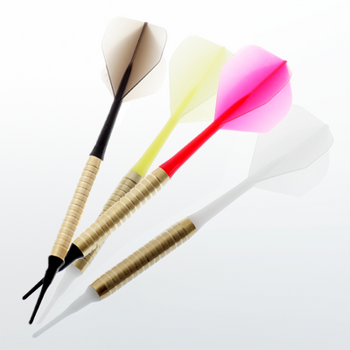 L-Style Bar Lip 1/4" Flight Shaft Combo - Yellow