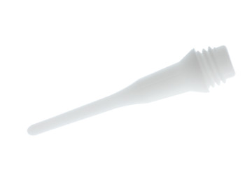 White Lippoint soft dart tip, standard length White Lippoint soft dart tip, standard length