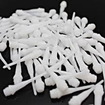 L-Style Bar Lip Soft Tips - 1/4" - White L-Style Bar Lip Soft Tips - 1/4" - White