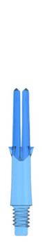L-Style L-Shaft Straight Locked Clear Blue Dart Shafts - 130 L-Style L-Shaft Straight Locked Clear Blue Dart Shafts - 130