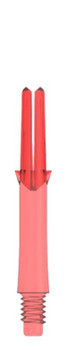 L-Style L-Shaft Straight Locked Clear Red Dart Shafts - 190 L-Style L-Shaft Straight Locked Clear Red Dart Shafts - 190