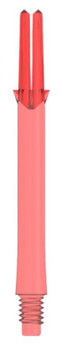 L-Style L-Shaft Straight Locked Clear Red Dart Shafts - 330, Medium L-Style L-Shaft Straight Locked Clear Red Dart Shafts - 330, Medium