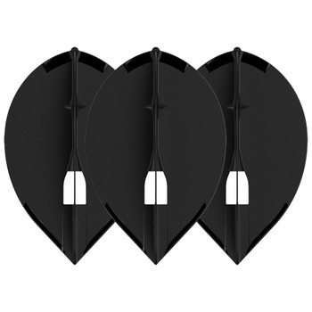 L-Style Tear Drop L2c Champagne Flights - Black L-Style Tear Drop L2c Champagne Flights - Black