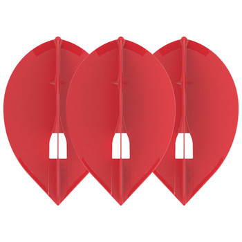L-Style Tear Drop L2c Champagne Flights - Red L-Style Tear Drop L2c Champagne Flights - Red