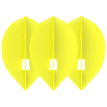 L-Style Tear Drop L2c Champagne Flights - Yellow L-Style Tear Drop L2c Champagne Flights - Yellow