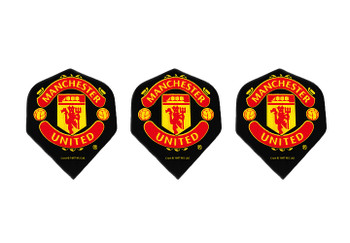 Dart flights with Manchester United football logo
