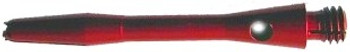 Short red aluminum dart shafts Short red aluminum dart shafts