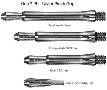 Target Phil Taylor Power Gen 2 Titanium Shaft Replacement Tops Target Phil Taylor Power Gen 2 Titanium Shaft Replacement Tops