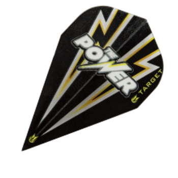 Target Power Flash Vapor Vision Edge Dart Flights - 330060 Black & Yellow Target Power Flash Vapor Vision Edge Dart Flights - 330060 Black & Yellow