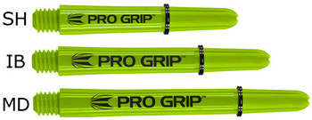Target Pro Grip Polycarbonate Shafts - Lime Green Intermediate Target Pro Grip Polycarbonate Shafts - Lime Green Intermediate