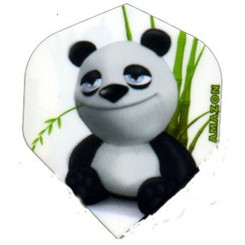 AMAZON CARTOON DART FLIGHTS STANDARD "PANDA" AZC-8 AMAZON CARTOON DART FLIGHTS STANDARD "PANDA" AZC-8