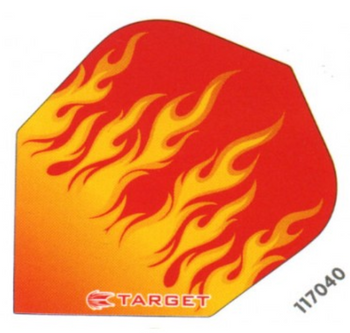 Target Vision Pink Flames Flights - Shape Target Vision Pink Flames Flights - Shape