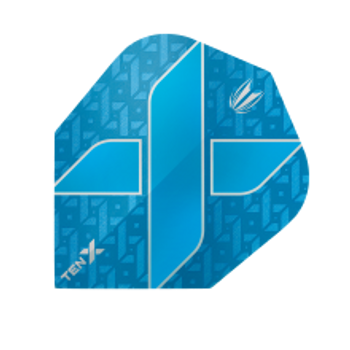 Target Vision Ten X Dart Flights - Blue, Rocket Target Vision Ten X Dart Flights - Blue, Rocket