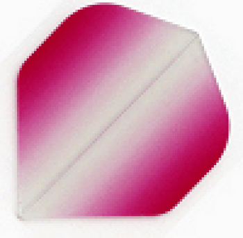 Vignette Poly Standard Dart Flights - Clear to Pink Vignette Poly Standard Dart Flights - Clear to Pink